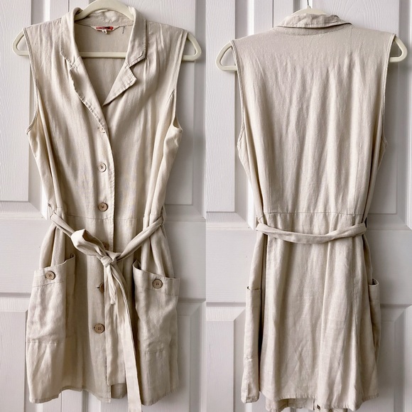 Button Up Mini Dress - Picture 2 of 2